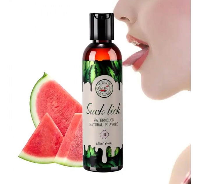 Интимная смазка Suck Lick с ароматом и вкусом арбуза 120 ml COKELIFE