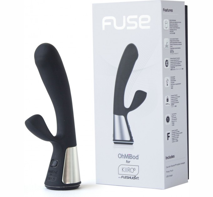 Интерактивный вибратор Ohmibod Fuse for Kiiroo Black