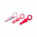 Набор анальных игрушек Satisfyer Plugs colored (set of 3) - Booty Call, макс. диаметр 3см