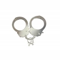 Наручники металлические Adrien Lastic Handcuffs Metallic Серый