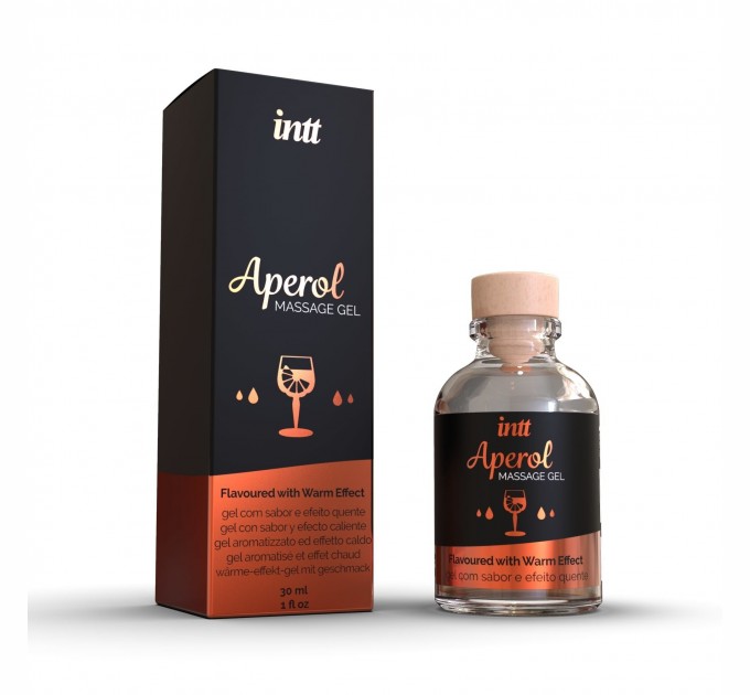 Массажный гель для интимных зон Intt Aperol (30 мл) разогревающий