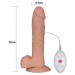 Вибратор на присоске с пультом управления Lovetoy The Ultra Soft Dude Vibrating 9