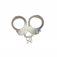Наручники металлические Adrien Lastic Handcuffs Metallic Серый (AD30400)