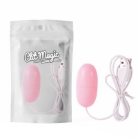 Виброяйцо на проводе Naughty Romp Vibrator Pink Cnt