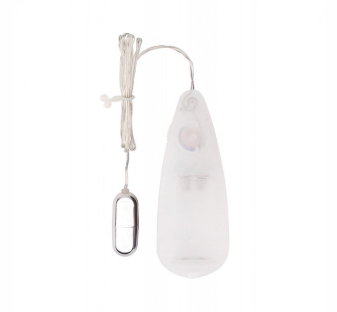 Мультискоростная вибропуля с пультом Be Mine Bullet Vibrator White Chisa