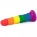 Фаллоимитатор на присоске радужный Lovetoy LGBT Prider Dildo 7.0
