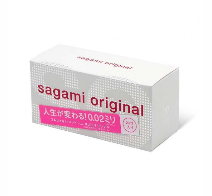 Полиуретановые презервативы Sagami Original 0.02 мм 20 шт